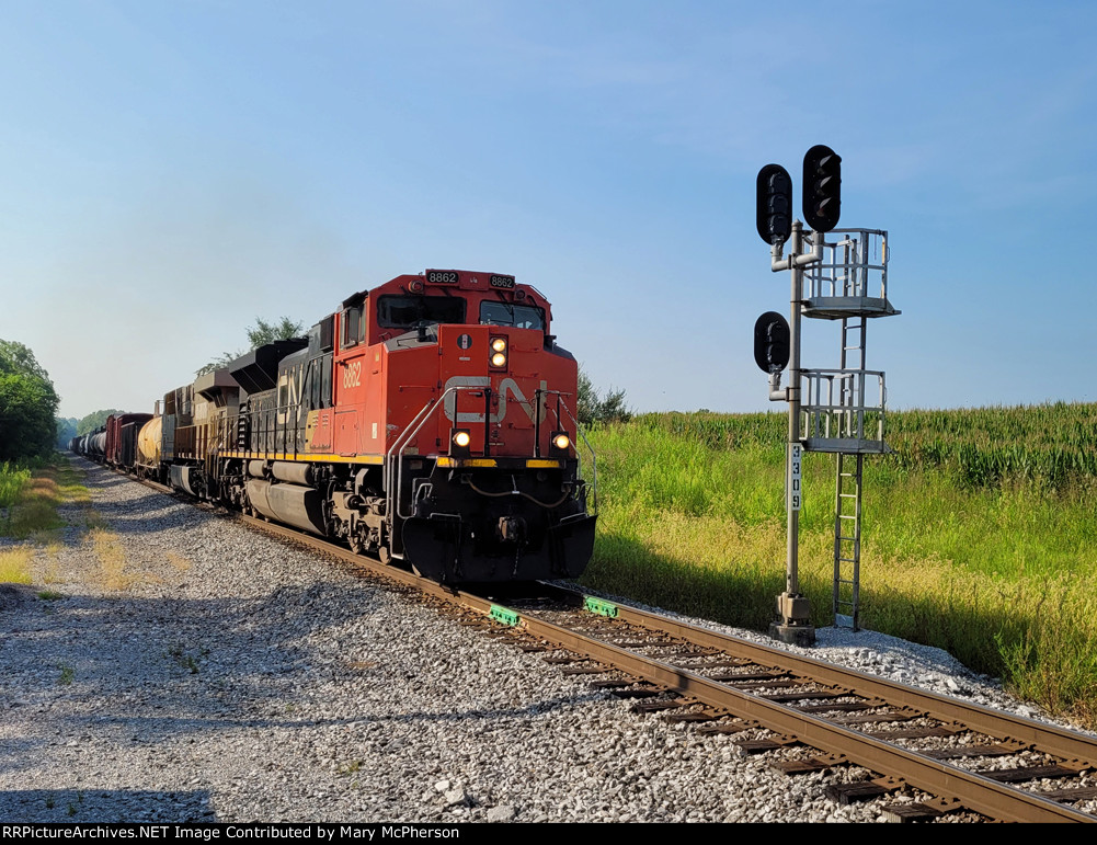 Northbound Canadian National